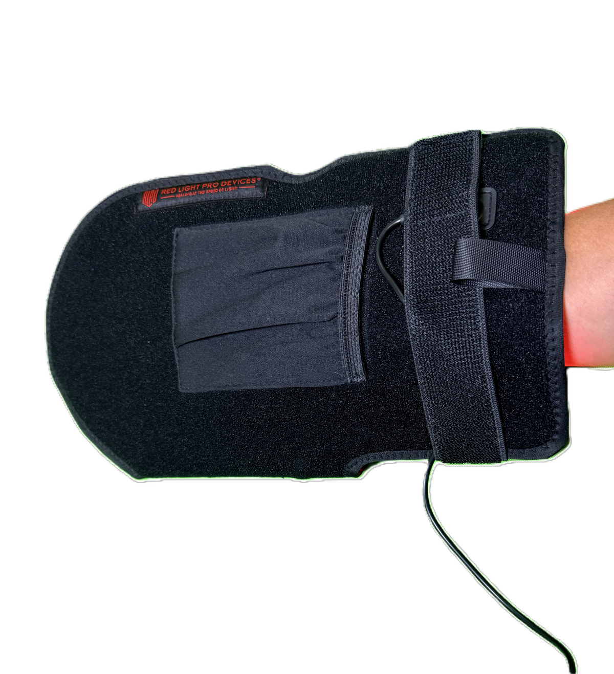 Red Light Therapy Hand & Wrist Glove 13.5" x 7.5"| 1080 High-Power LEDs + 12V Car Adapter