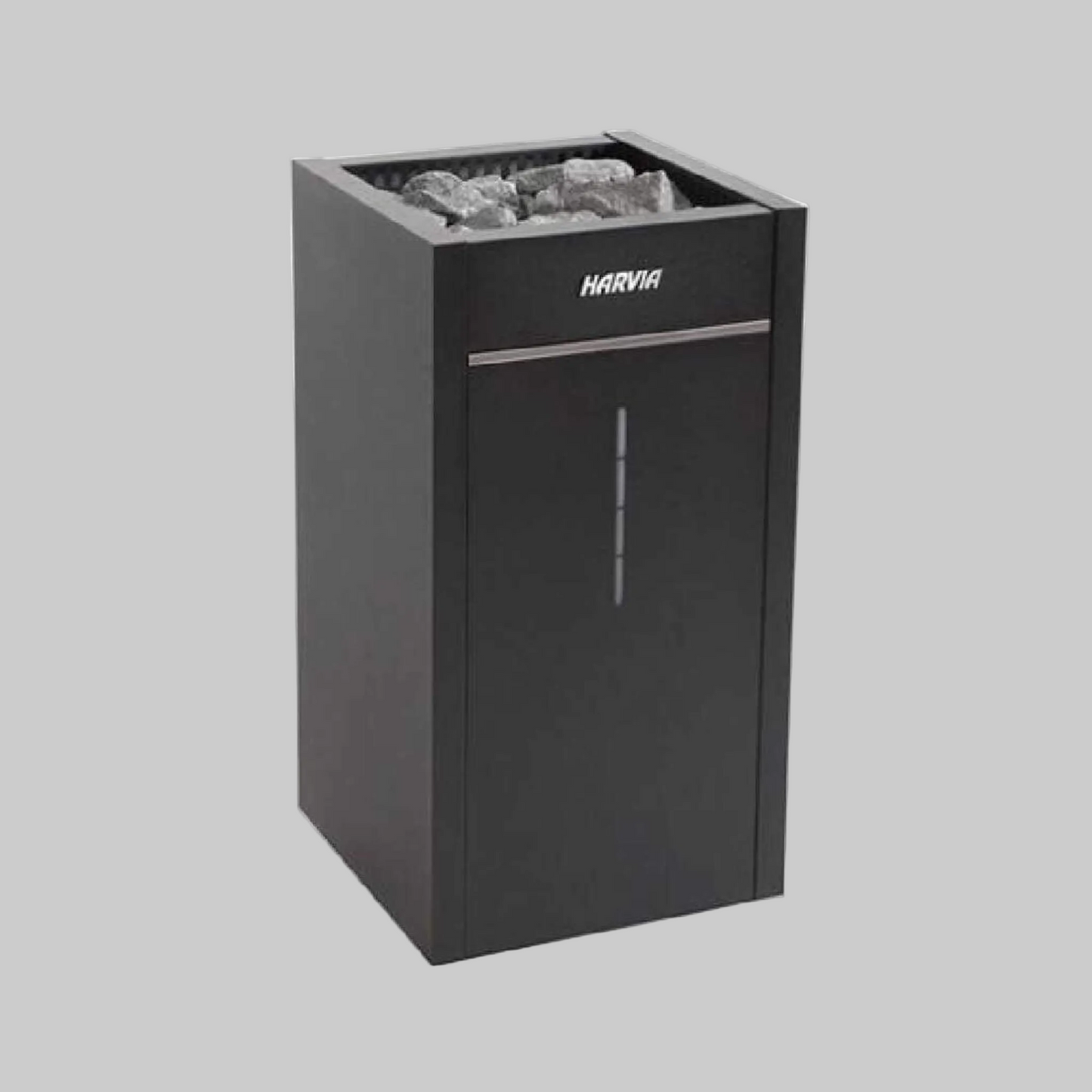 Harvia Virta Combi HL Electric Sauna Heater With Xenio Series Digital Control & Sauna Stones (SAK38527)