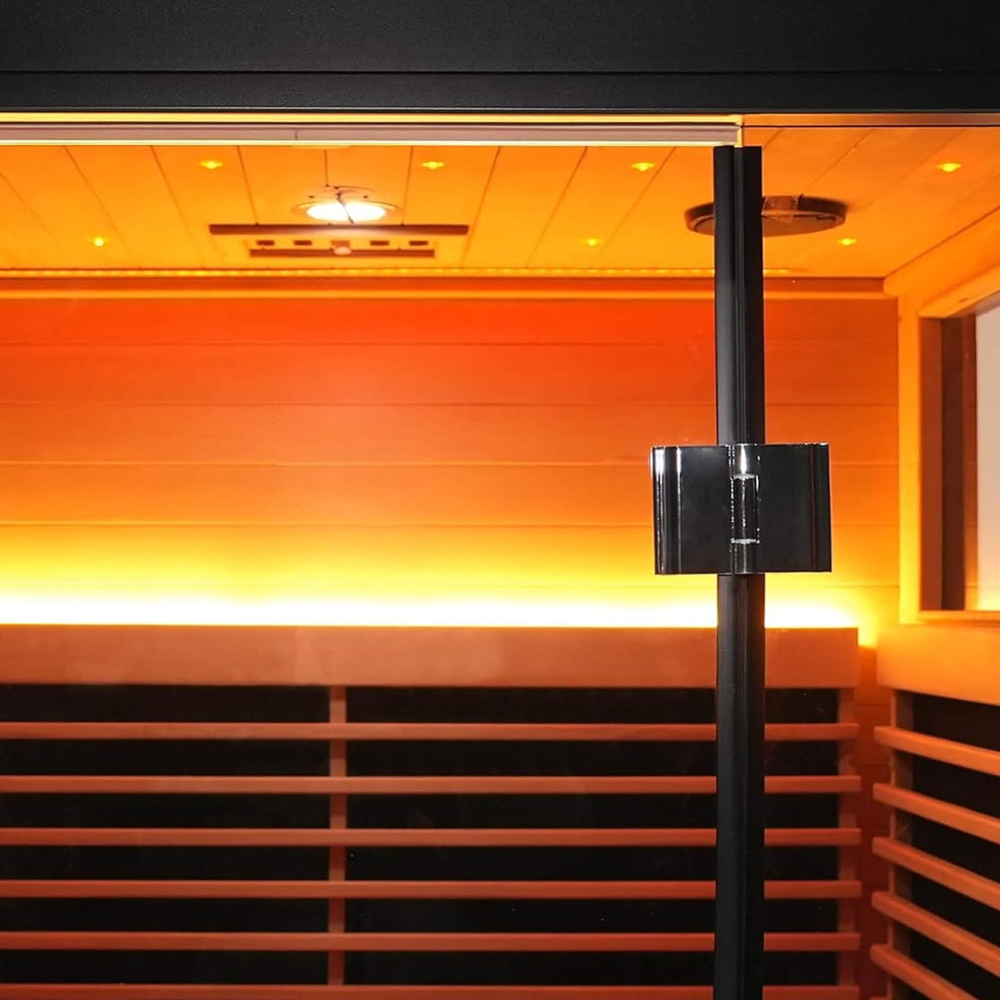 Lugano 2-Person Outdoor Full-Spectrum Infrared Sauna With Aluminum Alloy Exterior & WiFi (SAK14973)
