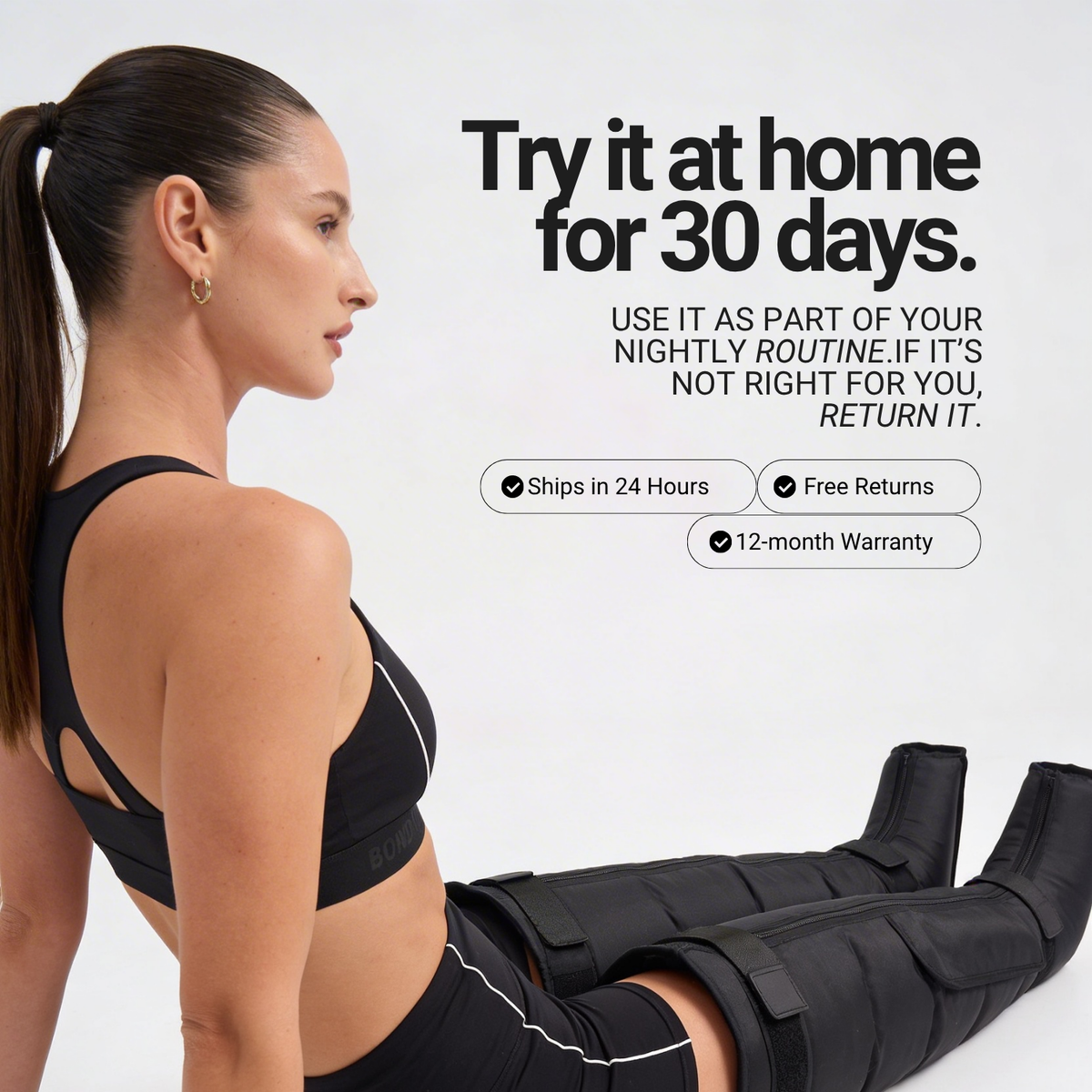 Recovery Flow Wireless Compression Boots