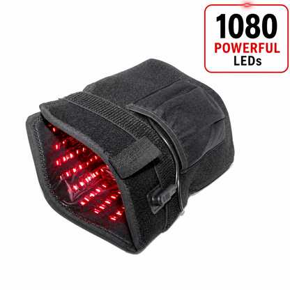 Red Light Therapy Hand & Wrist Glove  13.5" x 7.5"| 1080 High-Power LEDs + 12V Car Adapter
