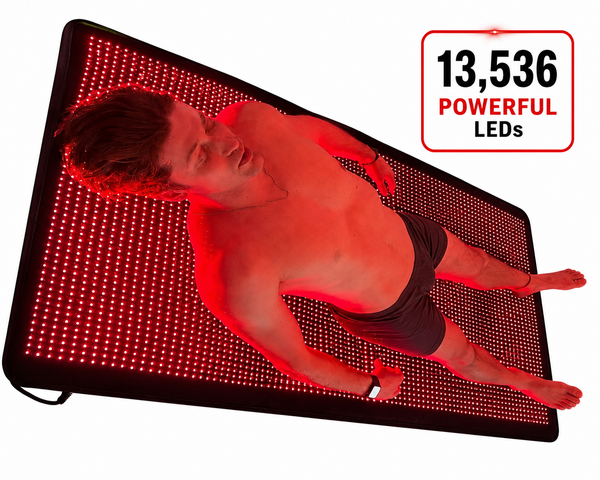Red Light Therapy Blanket – Full Body Coverage | 660nm + 850nm Dual Wavelengths | 13,536 LEDs ___