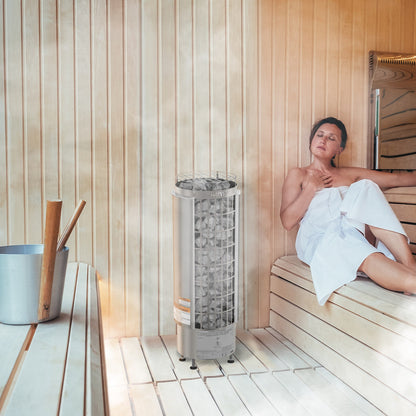 Harvia Cilindro Electric Sauna Heater with Xenio CX45