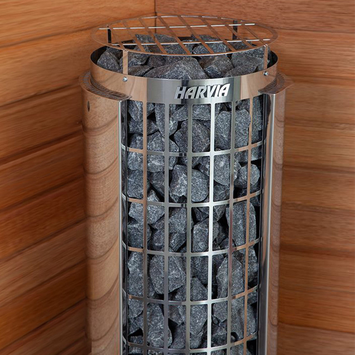 Harvia Cilindro Electric Sauna Heater with Xenio CX45