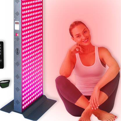 EXESAS 324 LED, 1620W Dual-Chip, Red Light Therapy Device for Full Body, 4-Wavelengths Infrared LED Panel for Skin, Weight, Pain, Wellness