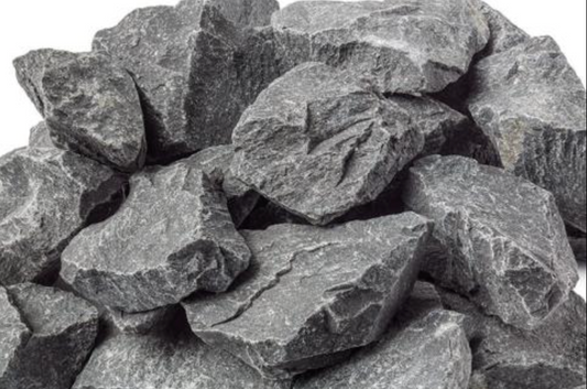 Harvia AC3020 Sauna Heater Stones, Split Face, Olivine Diabase, 10-15cm