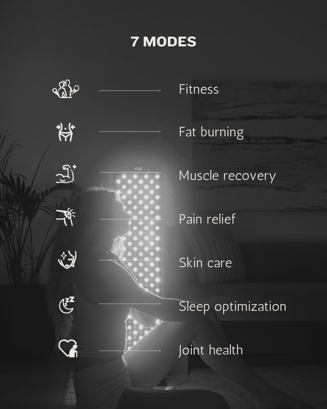 Large Red & Near-Infrared Light Therapy Panel