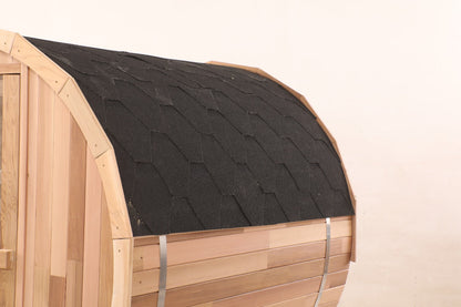 Blisspod Prague Canadian Red Cedar Barrel Steam Sauna Overview 2-4 or 4-6 Persons Available