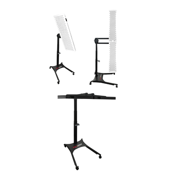 RNL900 & RNL1500 Premium Electric Mobile Stand for Red Light Therapy Panels