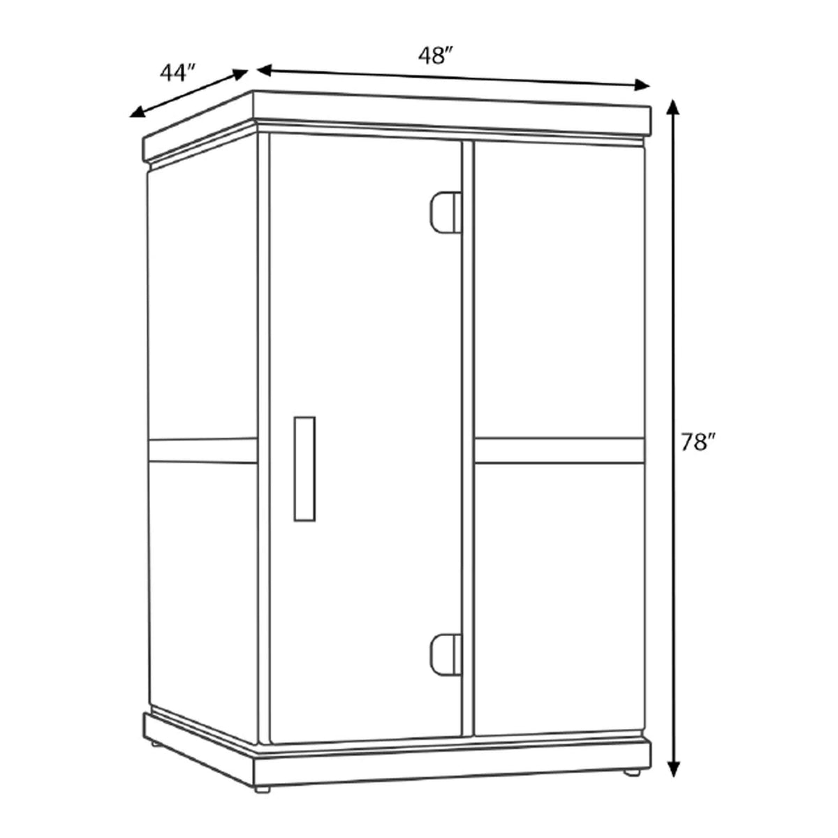 Finnmark FD-2 Full-Spectrum 2-Person Home Infrared Sauna