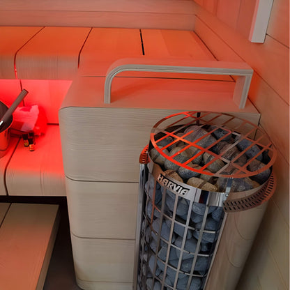 Harvia Cilindro Electric Sauna Heater with Xenio CX45