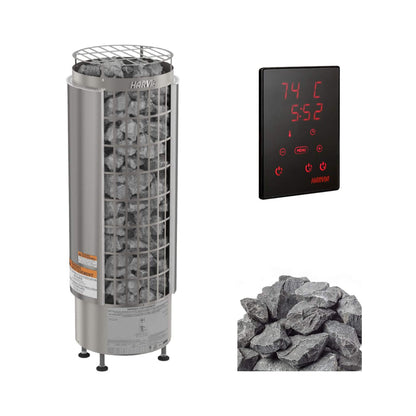 Harvia Cilindro Electric Sauna Heater with Xenio CX45