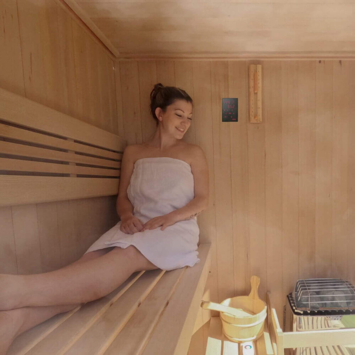 Harvia KIP60W 6kW Electric Sauna Heater with Xenio WiFi Control