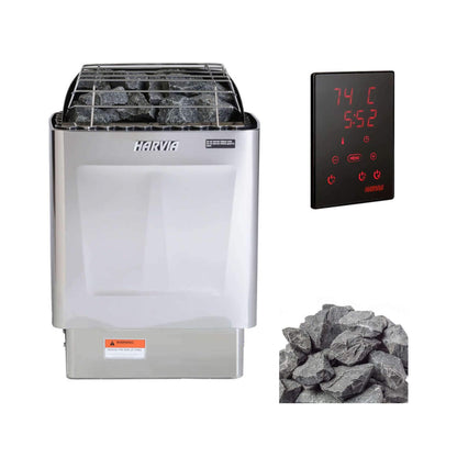 Harvia KIP60W 6kW Electric Sauna Heater with Xenio WiFi Control