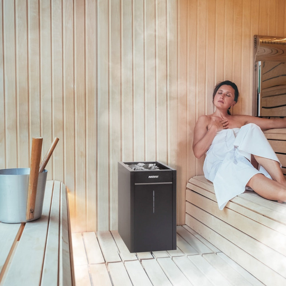 Harvia Virta UL Certified Electric Sauna Heater With Digital Xenio Control Panel And WiFi Remote Control [HL60/80/90/110E] (SAK67385)