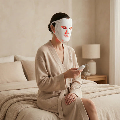 FDA 510(k) Cleared LED & Laser Light Therapy Face Mask