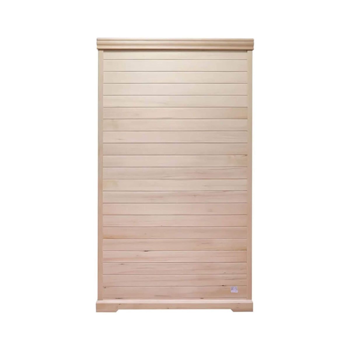 Ivara Luxury 2-Person Hemlock Wood FAR Infrared Sauna Room W/ Glass Door, 1750W (SAK81525)