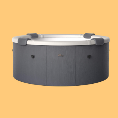 MSpa Denver Frame Series Six-Person Inflatable Round Hot Tub With Hydro Massage [F-DE066W] (SAK87043)