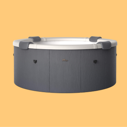 MSpa Denver Frame Series Six-Person Inflatable Round Hot Tub With Hydro Massage [F-DE066W] (SAK87043)
