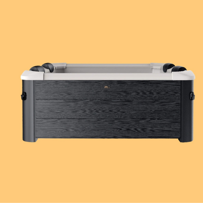 MSpa Oslo Supreme 6-Person 120 Jets Square Spa W/ LED Lights & Integrated App Control [F-OS063W] (SAK93516)