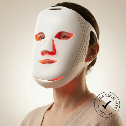 FDA 510(k) Cleared LED & Laser Light Therapy Face Mask