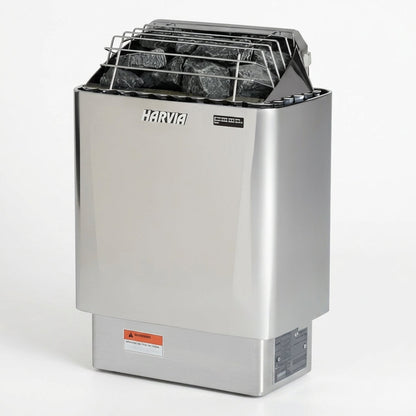 Harvia KIP60W JH60W2083 Kip Series 6kW Stainless Steel Sauna Heater at 208V 3PH Stainless Steel
