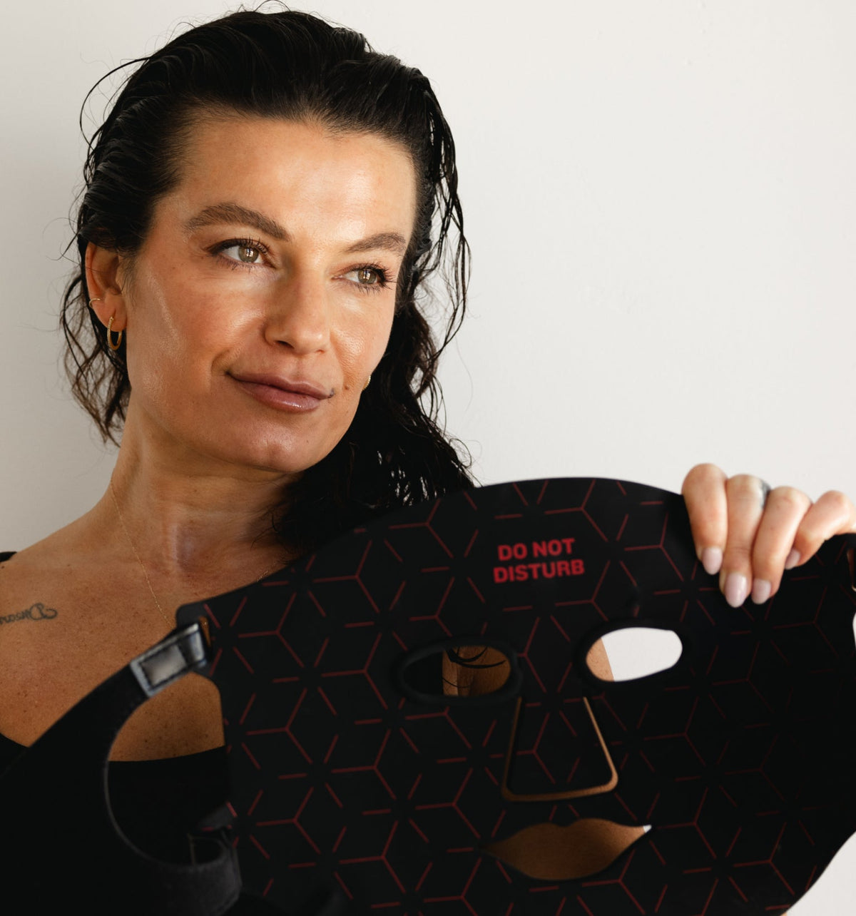 LED Light Therapy Mask with Red, Near-Infrared, Blue &amp; Orange Light
