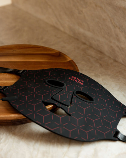 LED Light Therapy Mask with Red, Near-Infrared, Blue &amp; Orange Light
