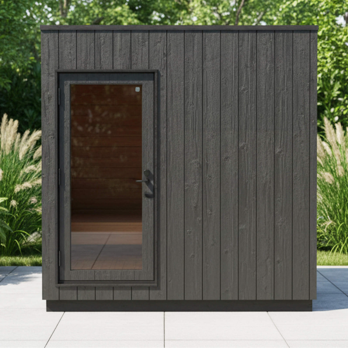 ThermaSol Nordic Misty Outdoor Changing Room With Single Entrance [Made-To-Order] [14-KIR-3755/56] (SAK12597)