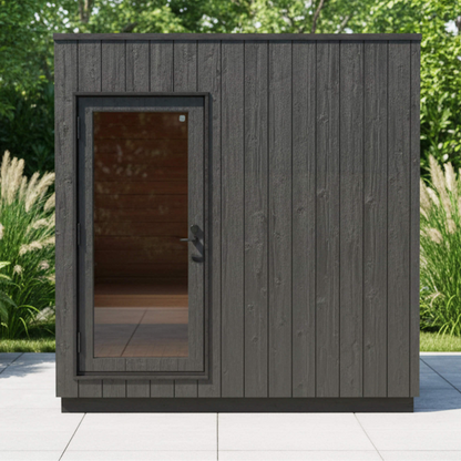ThermaSol Nordic Misty Outdoor Changing Room With Single Entrance [Made-To-Order] [14-KIR-3755/56] (SAK12597)