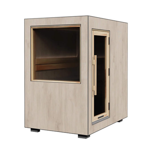 ThermaSol Solaris Fully-Assembled Outdoor Sauna Cabin [Made-To-Order] [14-KIR-4560/61]
